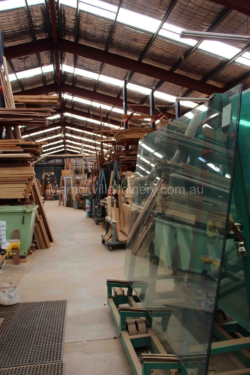 A special or experimental project photograph from the Marrickville Joinery workshop, showcasing custom bespoke joinery work.