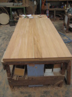 Natural timber cross-sections showcasing distinctive grain patterns and wood character, illustrating the quality materials used by Marrickville Joinery. Timber Grain Cross-Section Detail