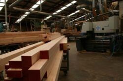 Wide-angle view of the Marrickville Joinery production floor showing the workshop environment and custom joinery operations.