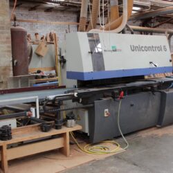 Unicontrol CNC routing machine running a machining programme in the Marrickville Joinery production workshop.