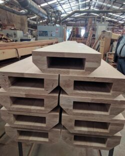Cross-section view of decorative timber cornice or architrave moulding profiles, showing the range of heritage profiles produced. Timber Cornice Moulding Profiles